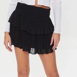Tiered Ruffle Skirt​